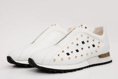 The Infanta White Spike Leather Sneaker Limited Edition All New