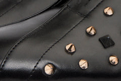 The Infanta Black Spike Leather Sneaker Limited Edition All New