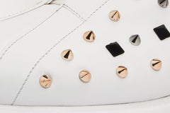The Infanta White Spike Leather Sneaker Limited Edition Universal Fit